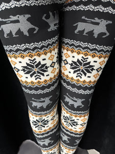 Christmas Super Soft Leggings (various colours) - chichappensboutique