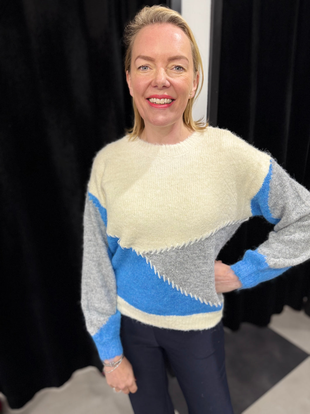 Patchwork Cosy Knit (various colours)