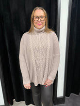 Load image into Gallery viewer, Longline Fisherman Knit (various colours)