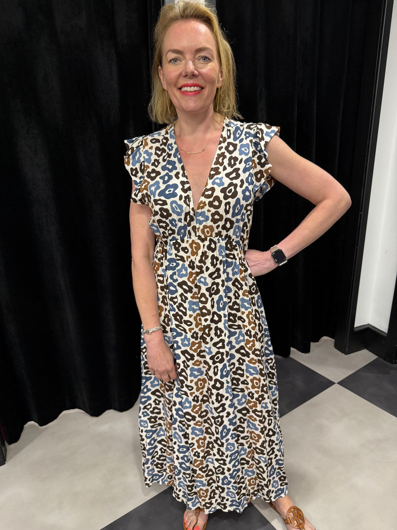 The Lucia Leopard Print Maxi (various colours)