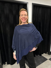 Load image into Gallery viewer, Chiffon Edge Poncho (various colours) - chichappensboutique