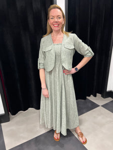 Kenya Two Piece Jacket & Dress (various colours) - chichappensboutique