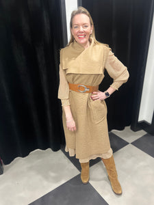 The Lisbon Tiered Midi Dress - chichappensboutique