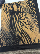 Load image into Gallery viewer, Multi Animal Cashmere Blend Scarf (various colours) - chichappensboutique