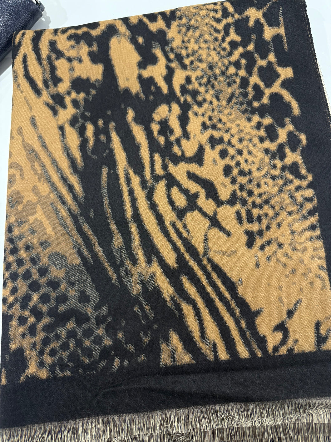 Multi Animal Cashmere Blend Scarf (various colours) - chichappensboutique