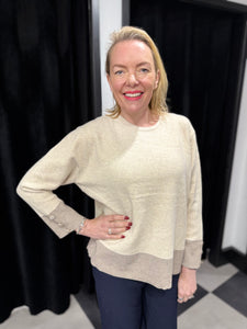 Contrast Hem Knit (various colours)