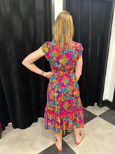 Load image into Gallery viewer, Floral Bloom Midi Gypsy Dress - chichappensboutique