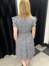 Load image into Gallery viewer, The Newall Ditsy Floral Gypsy Dress - chichappensboutique