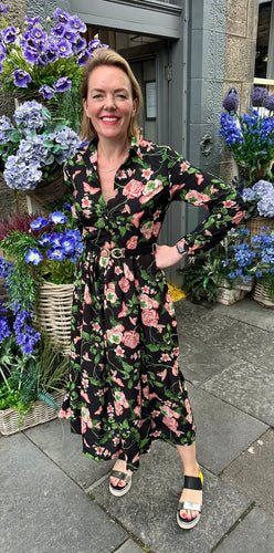 The Rose Garden Shirt Dress - chichappensboutique