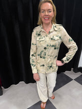 Load image into Gallery viewer, Olive Silk Feel Shirt - chichappensboutique