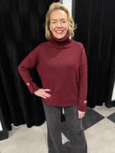 Load image into Gallery viewer, The Blake Button Cuff Knit (various colours)