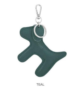 Leather Dog Keyring (various colours) - chichappensboutique