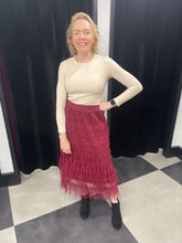 Load image into Gallery viewer, Tiered Tulle Skirt (various colours) - chichappensboutique