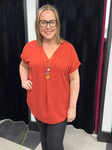 Extra Chic V-Neck Top (various colours)