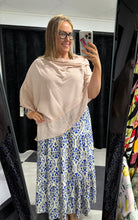 Load image into Gallery viewer, Chiffon Edge Poncho (various colours) - chichappensboutique
