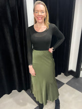 Load image into Gallery viewer, Bias Cut Skirt (various colours) - chichappensboutique
