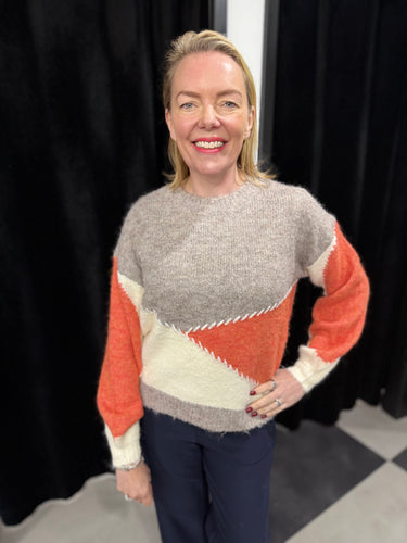 Patchwork Cosy Knit (various colours)