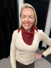 Load image into Gallery viewer, Woolen Blend Neckerchief (various colours)