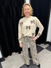 Load image into Gallery viewer, Tocada Wide Leg Animal Print Jeans