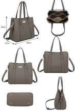 Load image into Gallery viewer, Faux Leather Small Tote Bag (various colours) - chichappensboutique