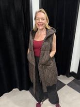 Load image into Gallery viewer, Luxe Longline Gillet (various colours)