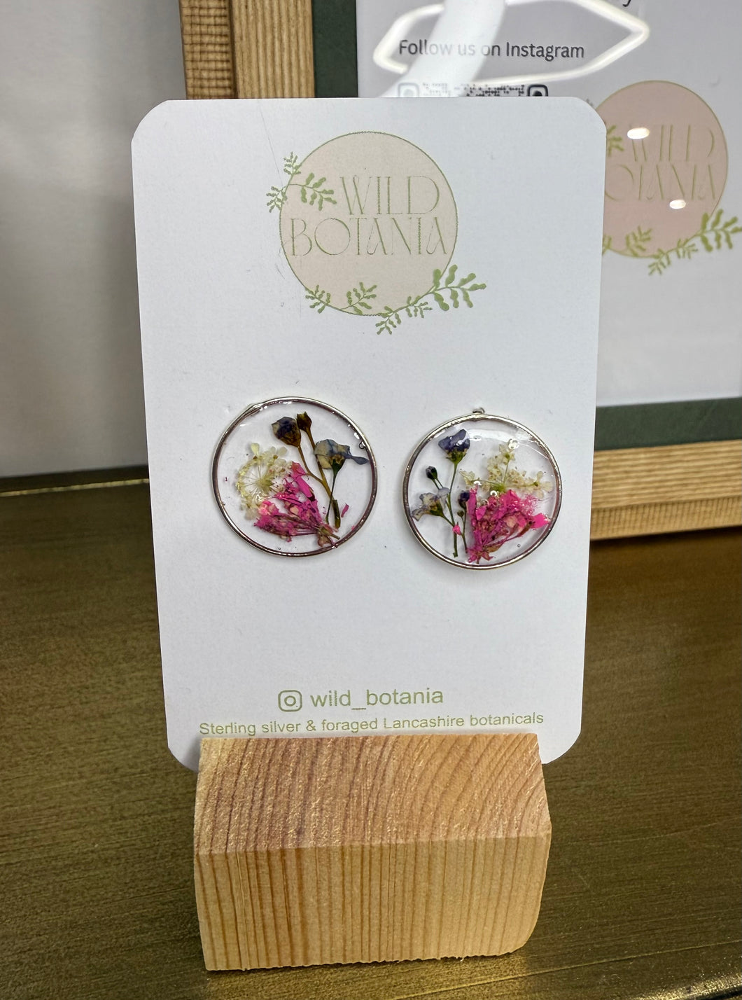 Wild Botania Earrings E1 (various colours) - chichappensboutique