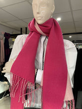 Load image into Gallery viewer, Contrast Cashmere Blend Scarf (various colours) - chichappensboutique
