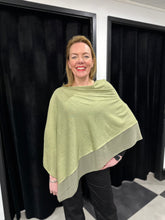 Load image into Gallery viewer, Chiffon Edge Poncho (various colours) - chichappensboutique