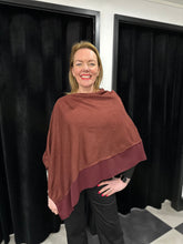 Load image into Gallery viewer, Chiffon Edge Poncho (various colours) - chichappensboutique
