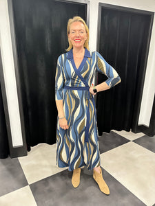 The Juniper Faux Wrap Dress - chichappensboutique