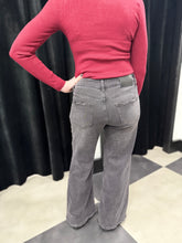 Load image into Gallery viewer, Toxik Wide Leg Jeans (Black Washed)