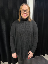 Load image into Gallery viewer, Longline Fisherman Knit (various colours)