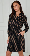 Load image into Gallery viewer, Autumn Heart Shirt Dress - chichappensboutique