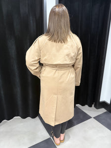 Luxe Camel Trench - chichappensboutique