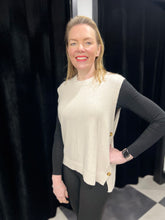 Load image into Gallery viewer, Button Detail Super Soft Tank (various colours) - chichappensboutique