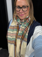Load image into Gallery viewer, Miller Tartan Scarf (various colours)