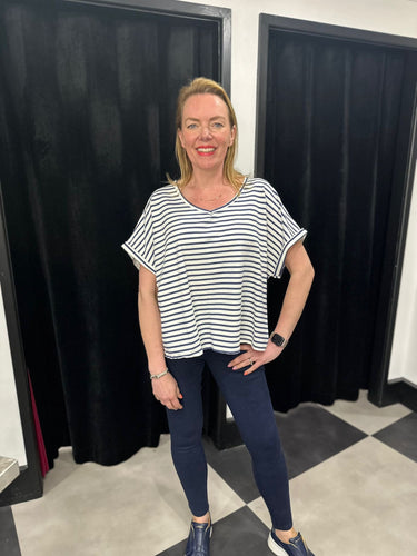 Oversized Breton Stripe T-Shirt - chichappensboutique