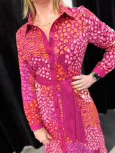 Load image into Gallery viewer, Feverleaf Stella Shirt Dress - chichappensboutique