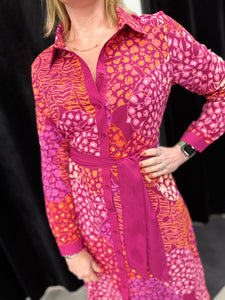 Feverleaf Stella Shirt Dress - chichappensboutique