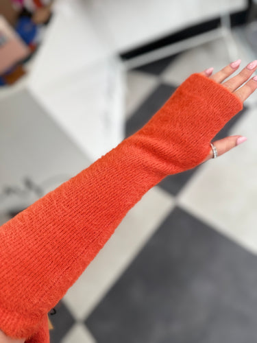 Long Length Fingerless Gloves (various colours) - chichappensboutique