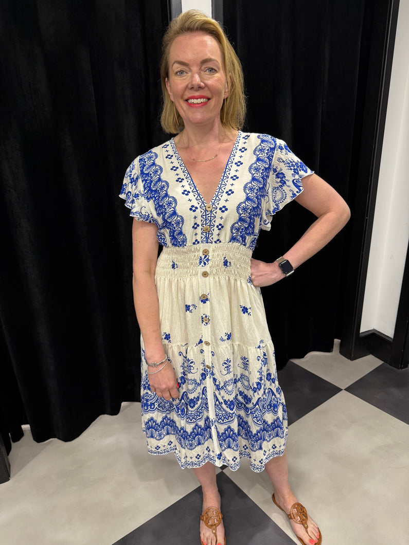 The Arden Midi Dress (various colours)