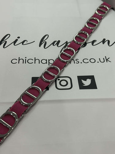 Narrow CD Stretch Belt (new colours) - chichappensboutique