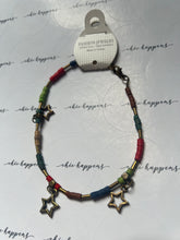 Load image into Gallery viewer, Rainbow Bead Star Bangle - chichappensboutique