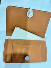 Load image into Gallery viewer, Leather Travel Document Holder (various colours) - chichappensboutique