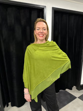 Load image into Gallery viewer, Chiffon Edge Poncho (various colours) - chichappensboutique