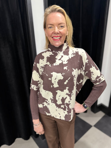The Tegan Funnel Neck Jumper (various colours) - chichappensboutique