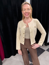 Load image into Gallery viewer, Clara Floral Button Knit (various colours) - chichappensboutique