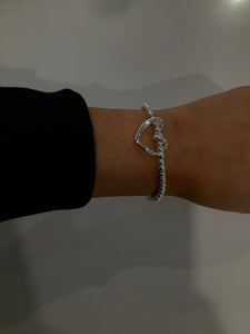 Heart Stretch Bracelet - chichappensboutique