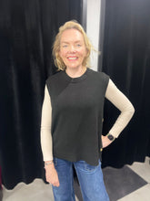 Load image into Gallery viewer, Tank Top Layering Knit (various colours) - chichappensboutique