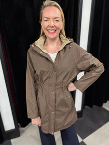 Reversible Parker Chocolate/Taupe